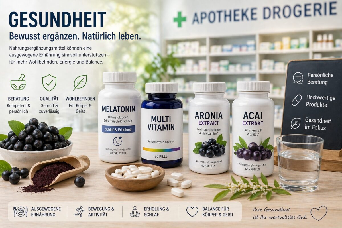 Gesundheit und Nahrungsergänzung: Was wirklich sinnvoll ist
